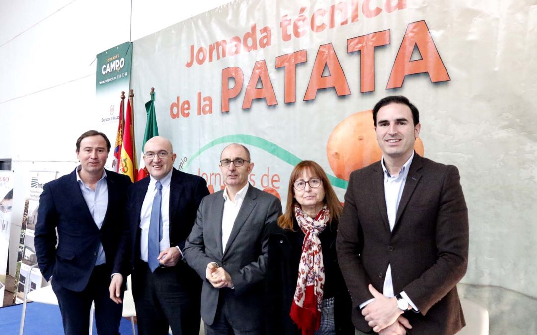 Iberaval, un aliado para los agricultores, en la Jornada Técnica de la Patata de El Carpio