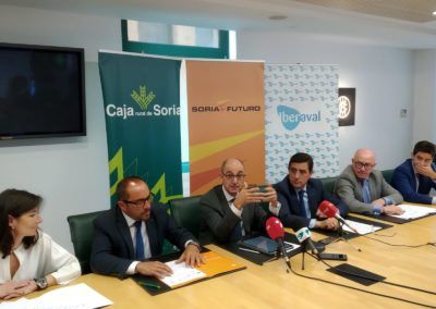 Soria Futuro se alía con Iberaval para impulsar proyectos empresariales en la provincia