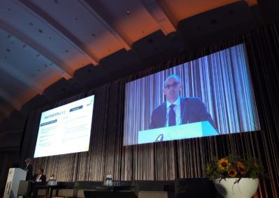 Pedro Pisonero da la cara por el cambio digital de las SGR en la Asamblea de AECM