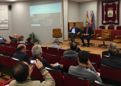 Juan Carlos García pone de relieve en Tordesillas el apoyo de Iberaval al campo