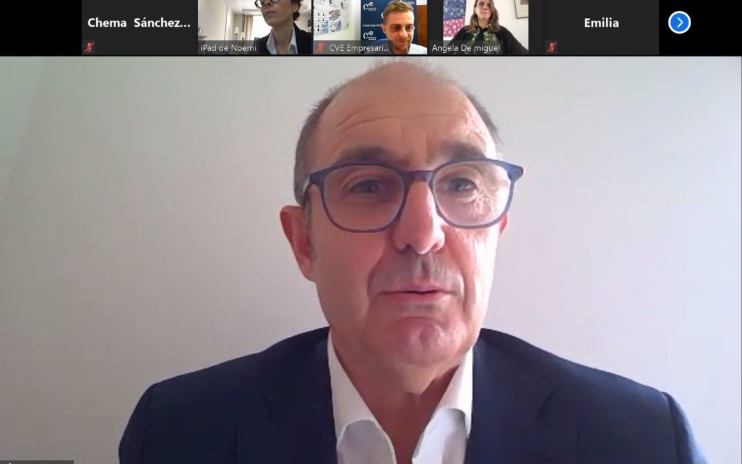 Más liquidez para afrontar el futuro, la receta de Pedro Pisonero para los empresarios de Valladolid