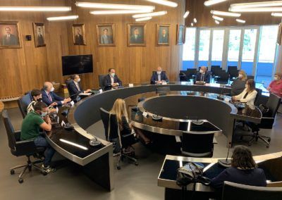 Ayudas de hasta 2.500 euros para pymes de Lalín gracias al convenio de Iberaval con el Concello lalinés