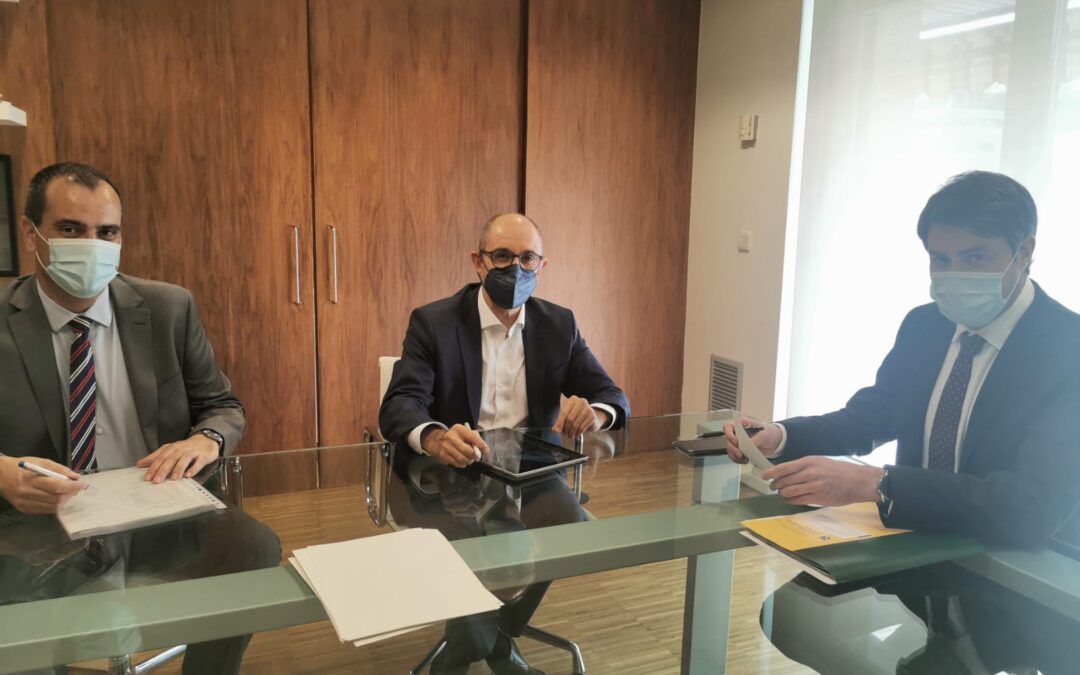 Primera toma de contacto entre Iberaval y el nuevo gerente de ADER con el foco puesto en las pymes de La Rioja