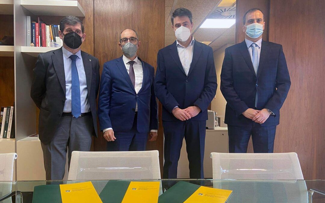 Pedro Pisonero y Luis Alonso se citan en Logroño para impulsar soluciones de financiación a las pymes riojanas