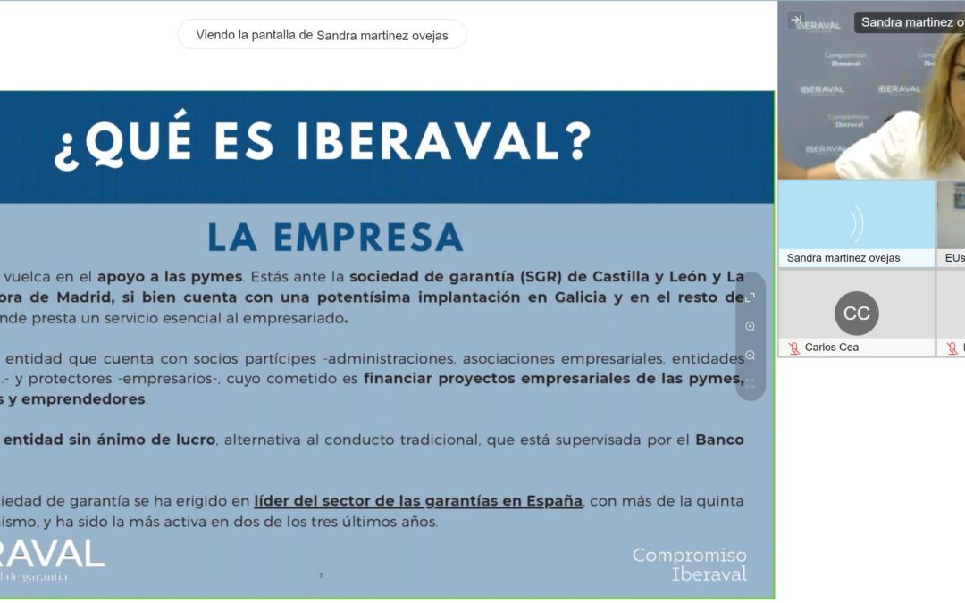 Sandra Martínez defiende en una jornada del ICEX la alianza entre Iberaval y Aquisgrán como alternativa a la financiación bancaria