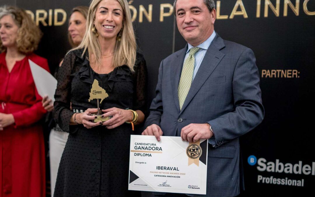 Iberaval recibe el Premio a la Acción Empresarial con Mayor Impacto para los Madrileños en los Madrid Network Awards