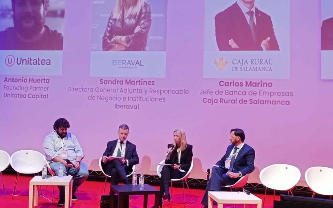 Sandra Martínez pone sobre la mesa las soluciones de Iberaval para respaldar a emprendedores en el foro CyL-Hub de Ávila