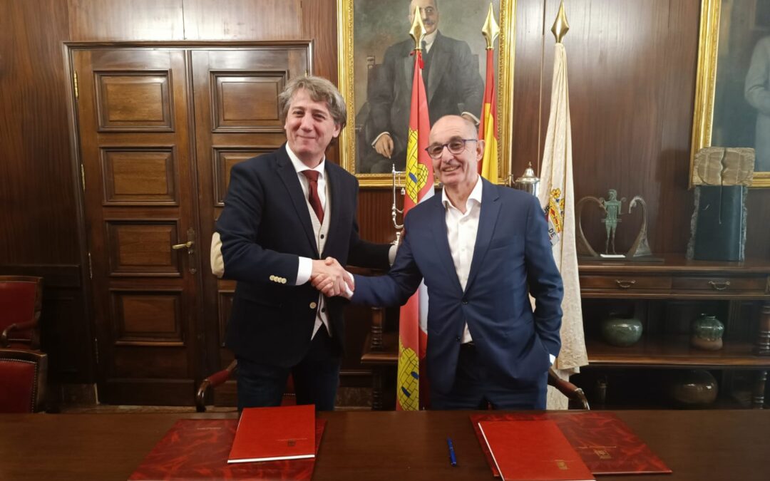 Ayuntamiento de Soria e Iberaval celebran diez años de colaboración con el objetivo de inyectar 6 millones de euros a pymes en 2023